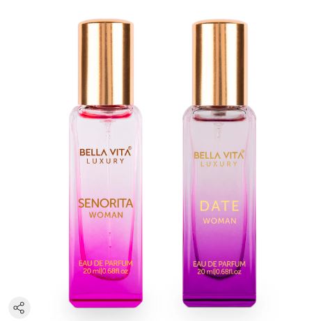 Bella Vita Luxury Perfumes Date Woman & Senorita Woman (20 ml X 2)